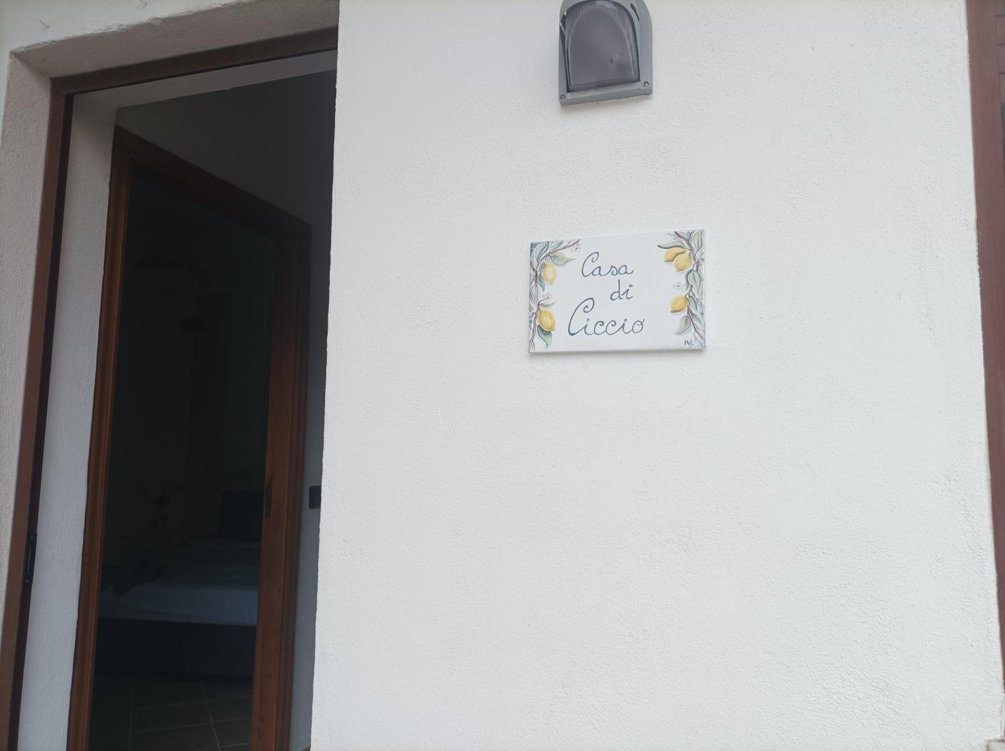 Villa Giardino Degli Oleandri Palinuro Exteriör bild