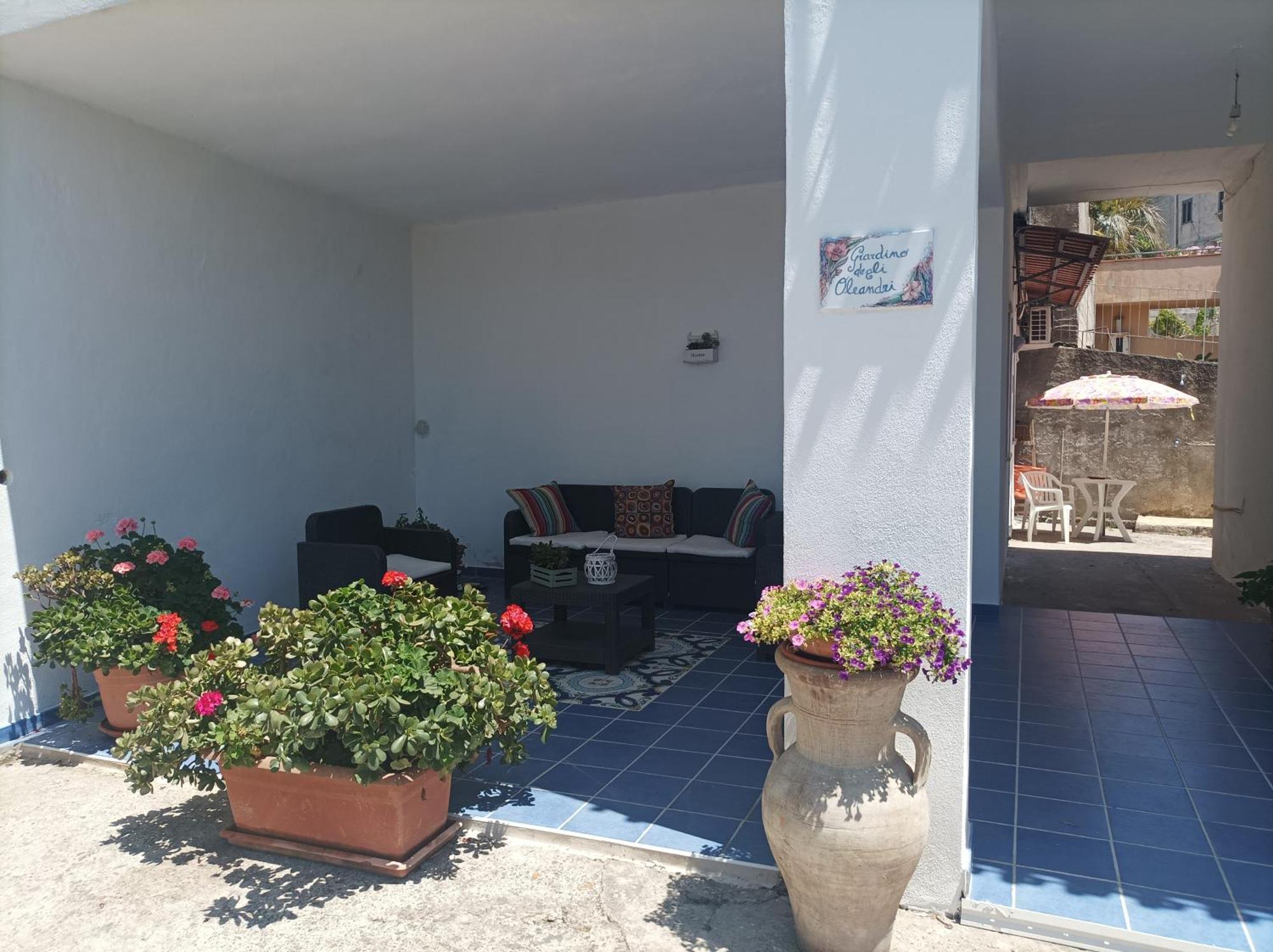 Villa Giardino Degli Oleandri Palinuro Exteriör bild
